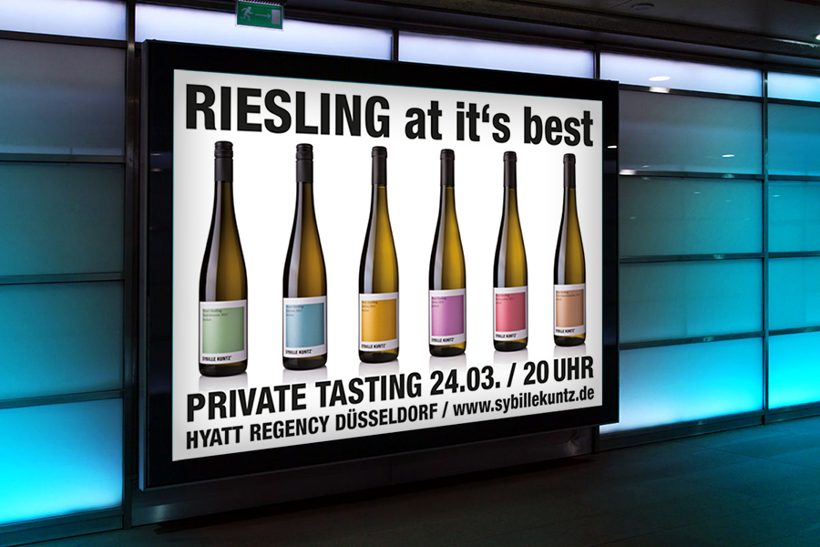 KLENK: Sybille Kuntz Weingut Plakat